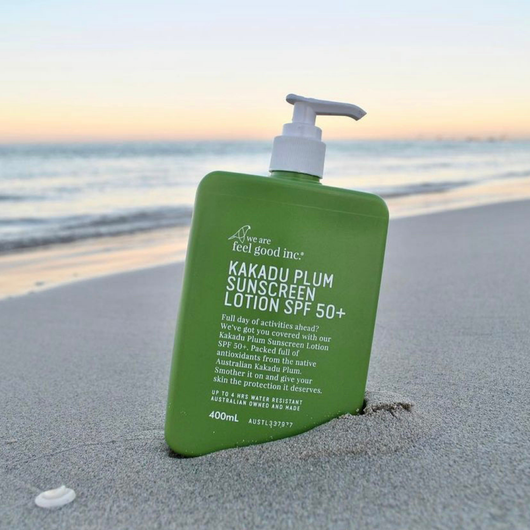 We Are Feel Good Kakadu Plum Sunscreen SPF50 400ml