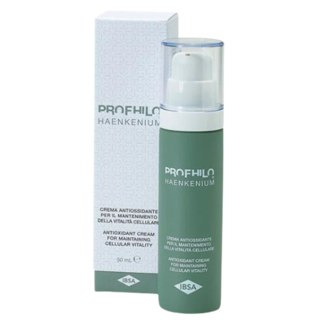 Profhilo Haenkenium® cream provides instant skin hydration, natural antioxidant protection and long-term cellular vitality. The ultimate duo of Hyaluronic Acid and Salvia Haenkei extract work together to protect, restore and ultimately improve skin cell health.